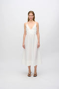 Olivia Midi Dress - Coco Milk
