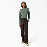 Women's 247 Loose Fit Work Pant - Dark Brown