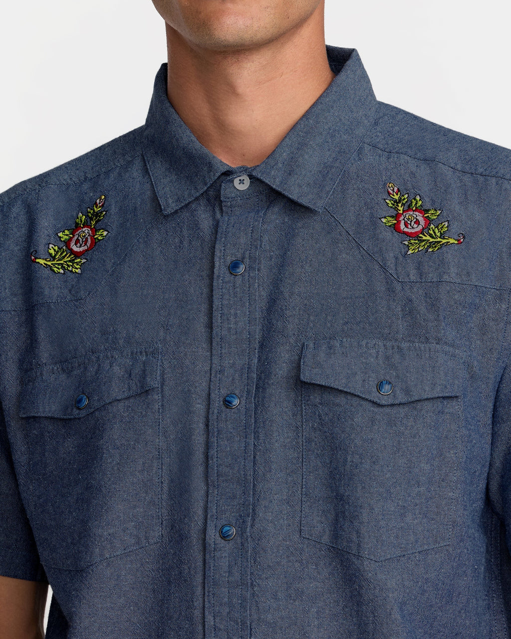 Rosa Chambray Shirt - Indigo