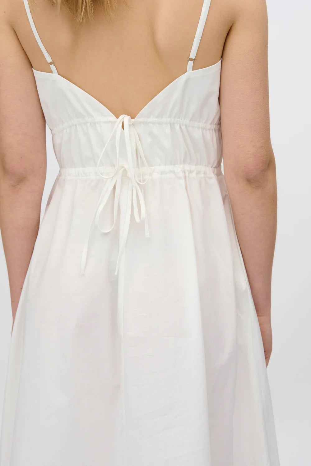 Olivia Midi Dress - Coco Milk