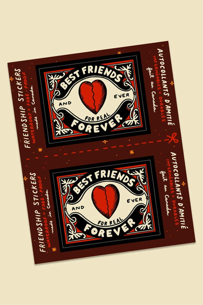 Best Friends Giftable Sticker Set