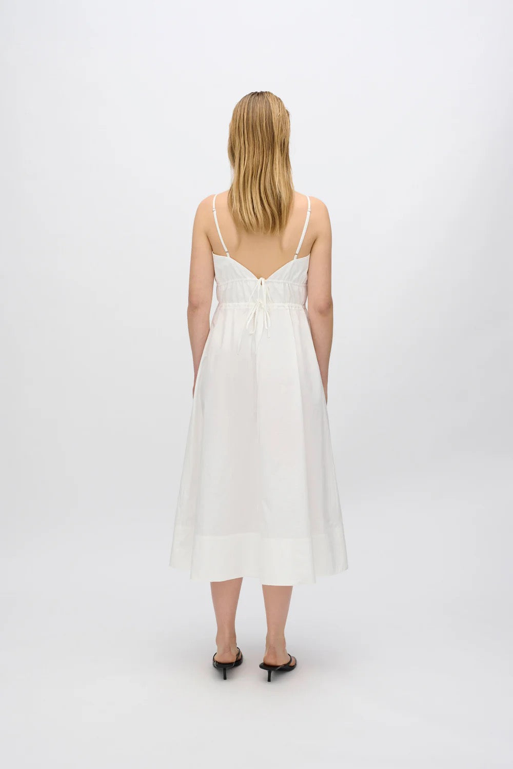 Olivia Midi Dress - Coco Milk