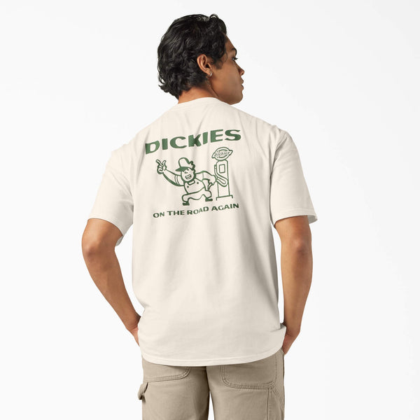 Burns Short Sleeve Tee - Egret