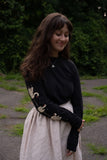 Night Swans Long Sleeve Printed Tee