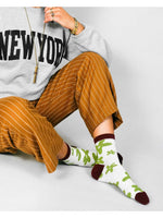 Flower Knit Ankle Sock