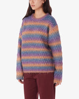 Daytrip Crew Sweater - Purple Multi