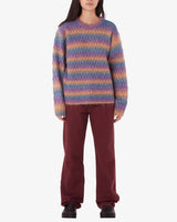 Daytrip Crew Sweater - Purple Multi