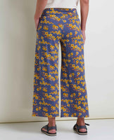 Chaka Wide Leg Pant - Blue Shadow Daisy