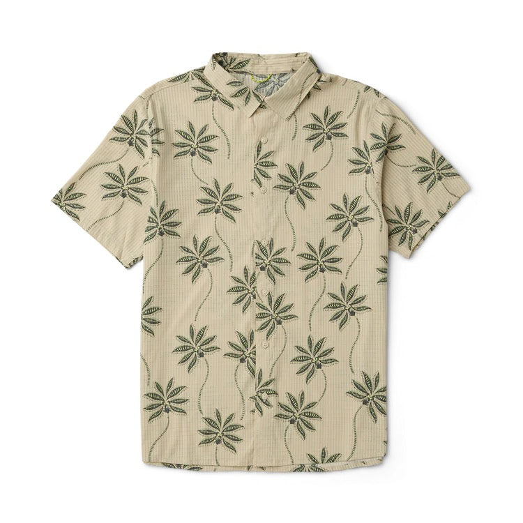 Bless Up Breathable Stretch Shirt - Fossil Print