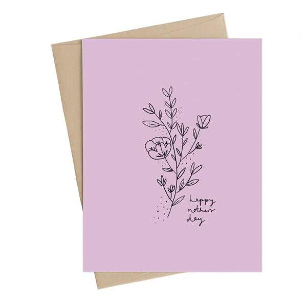 Mother's Day Flowers Card