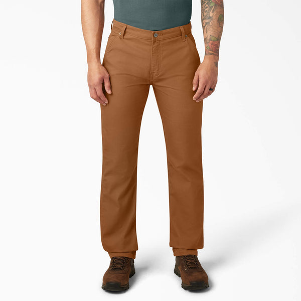 Flex Duck Carpenter Pants - Stonewashed Brown