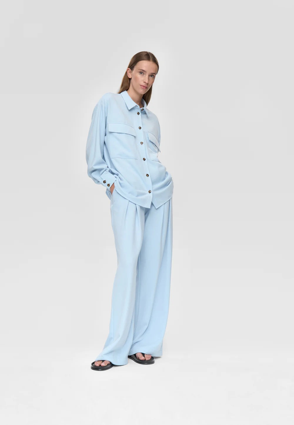 Astrids Shirt - Cashmere Blue