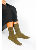 Grandpa Houndstooth Knee High Sock