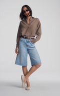 Akira Bermuda Shorts - Light Blue