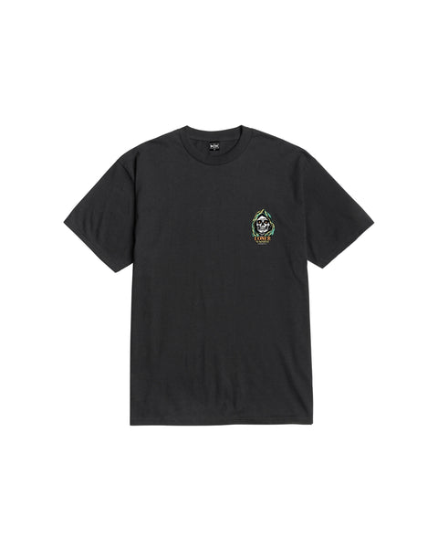 Time's Up Stock T Shirt - Black