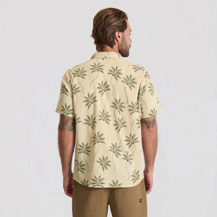 Bless Up Breathable Stretch Shirt - Fossil Print