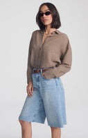 Akira Bermuda Shorts - Light Blue