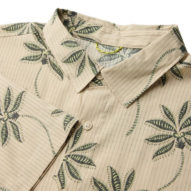 Bless Up Breathable Stretch Shirt - Fossil Print