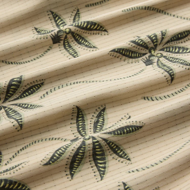 Bless Up Breathable Stretch Shirt - Fossil Print