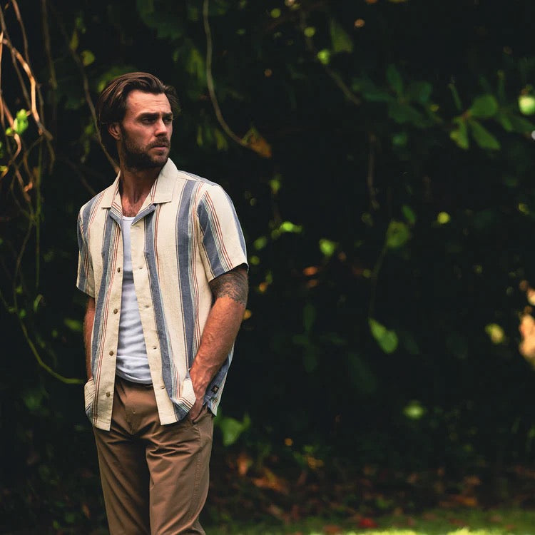 Gonzo Short Sleeve Woven - Ivory