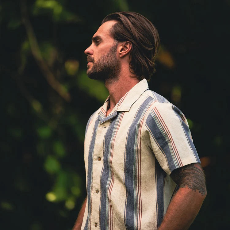 Gonzo Short Sleeve Woven - Ivory