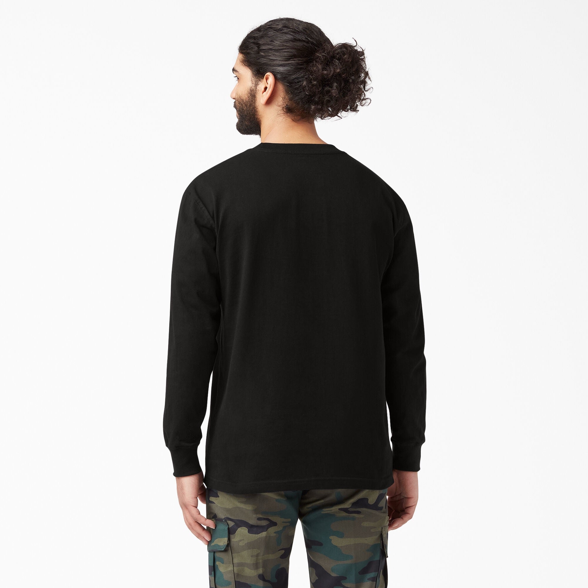 Long Sleeve Heavyweight Crew Neck - Black