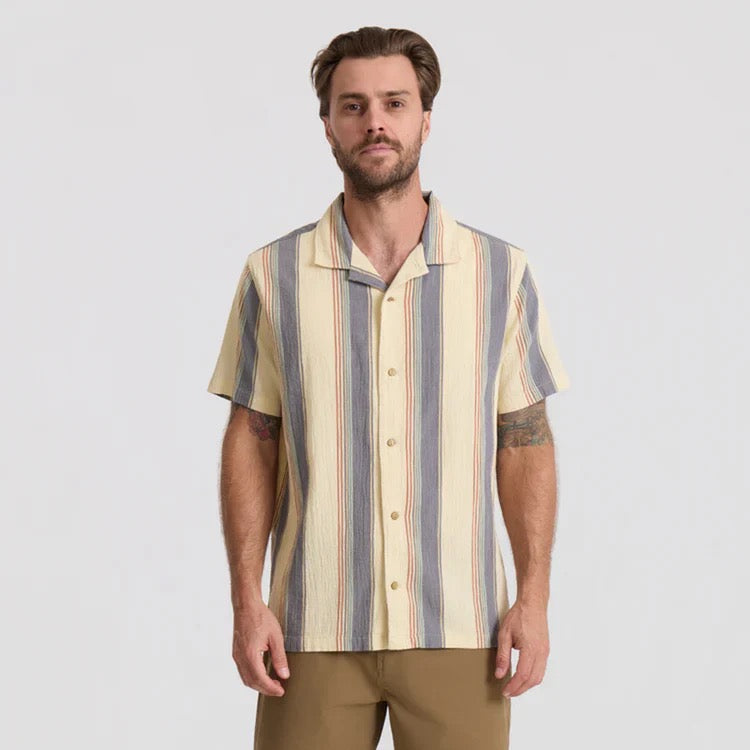 Gonzo Short Sleeve Woven - Ivory