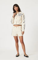 Harmony Jacket - Beige Denim