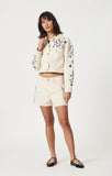 Harmony Jacket - Beige Denim