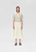 Ruth Knit Polo - Coco Milk