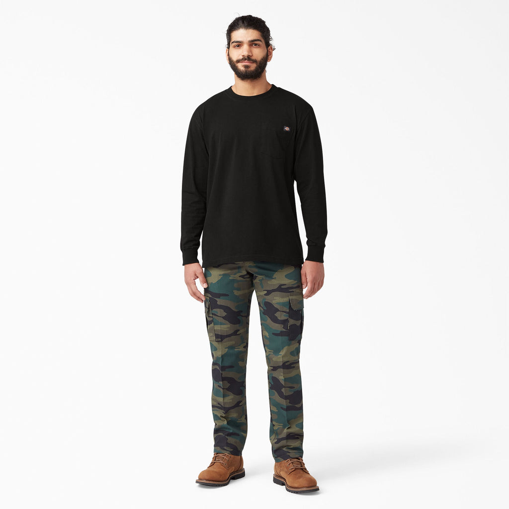 Long Sleeve Heavyweight Crew Neck - Black