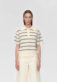 Ruth Knit Polo - Coco Milk
