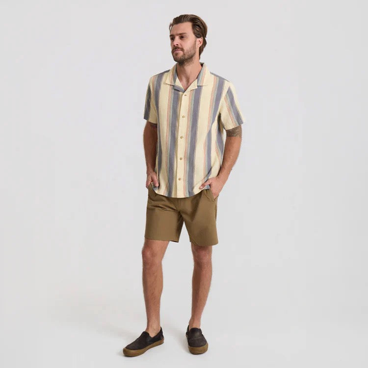 Gonzo Short Sleeve Woven - Ivory