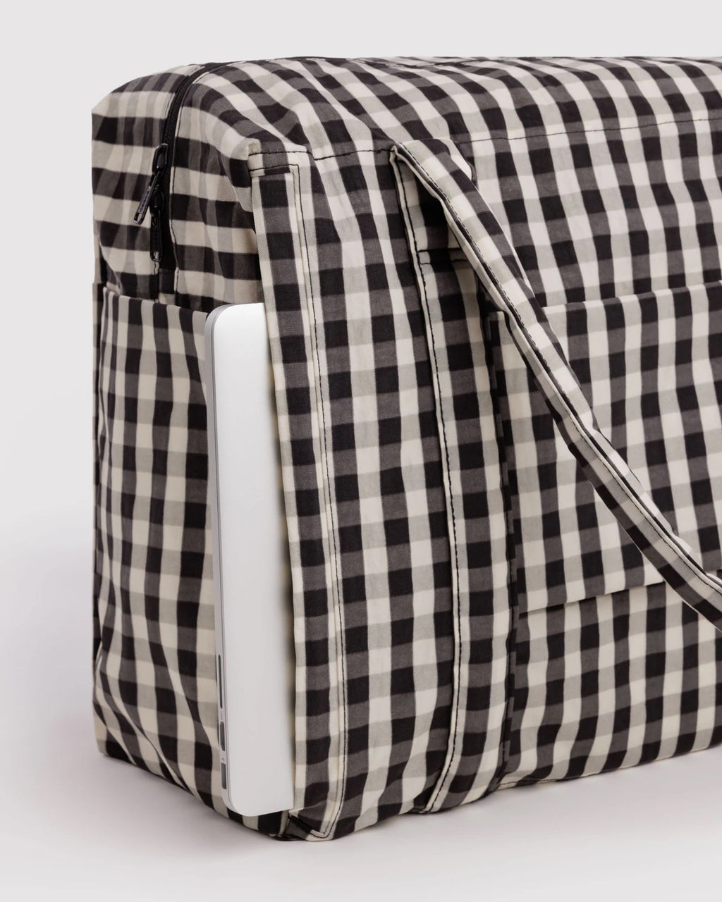 Cloud Carry-On - Black & Cream Gingham