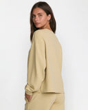 Glory Waffle Pullover Crew