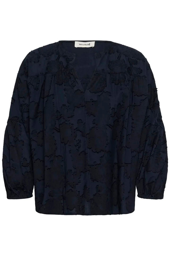 Aronia Blouse - Night Sky
