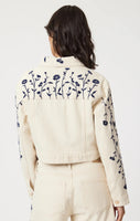 Harmony Jacket - Beige Denim