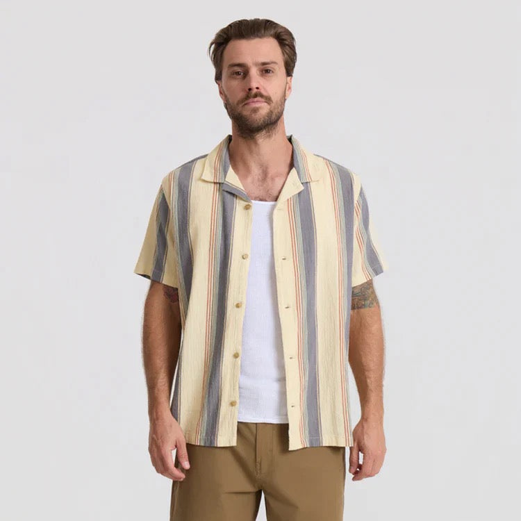 Gonzo Short Sleeve Woven - Ivory