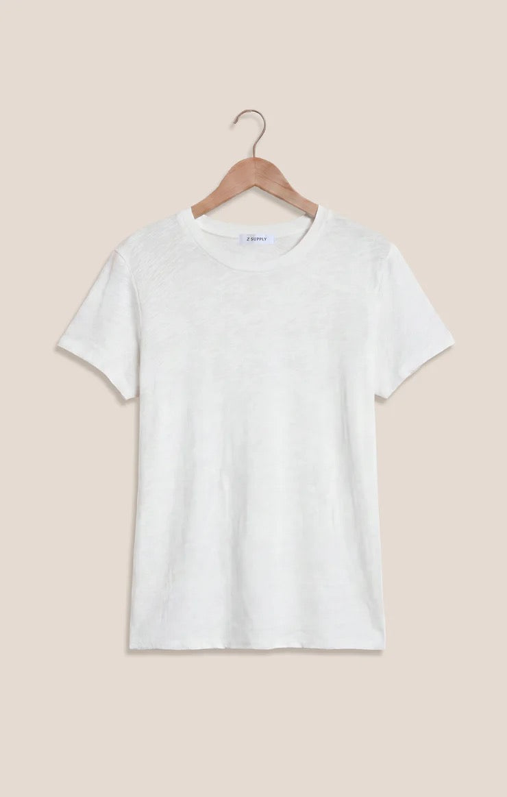 Foundation Slub Tee - White