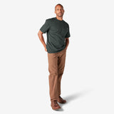 Heavyweight Crew Neck Tee - Hunter Green