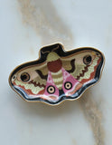 Moon Moth Porcelain Trinket Dish