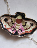 Moon Moth Porcelain Trinket Dish