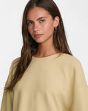 Glory Waffle Pullover Crew