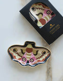 Moon Moth Porcelain Trinket Dish