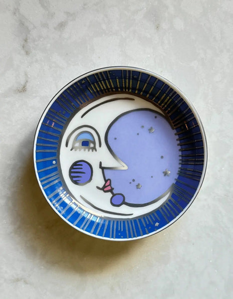 Moon Porcelain Trinket Dish