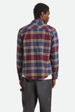 Bowery Flannel - Mood Indigo/Port/Saffron