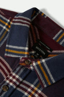Bowery Flannel - Mood Indigo/Port/Saffron