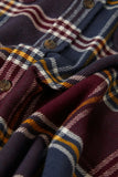 Bowery Flannel - Mood Indigo/Port/Saffron