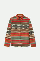 Bowery Arctic Stretch Fleece Flannel - Multi Blanket Stripe