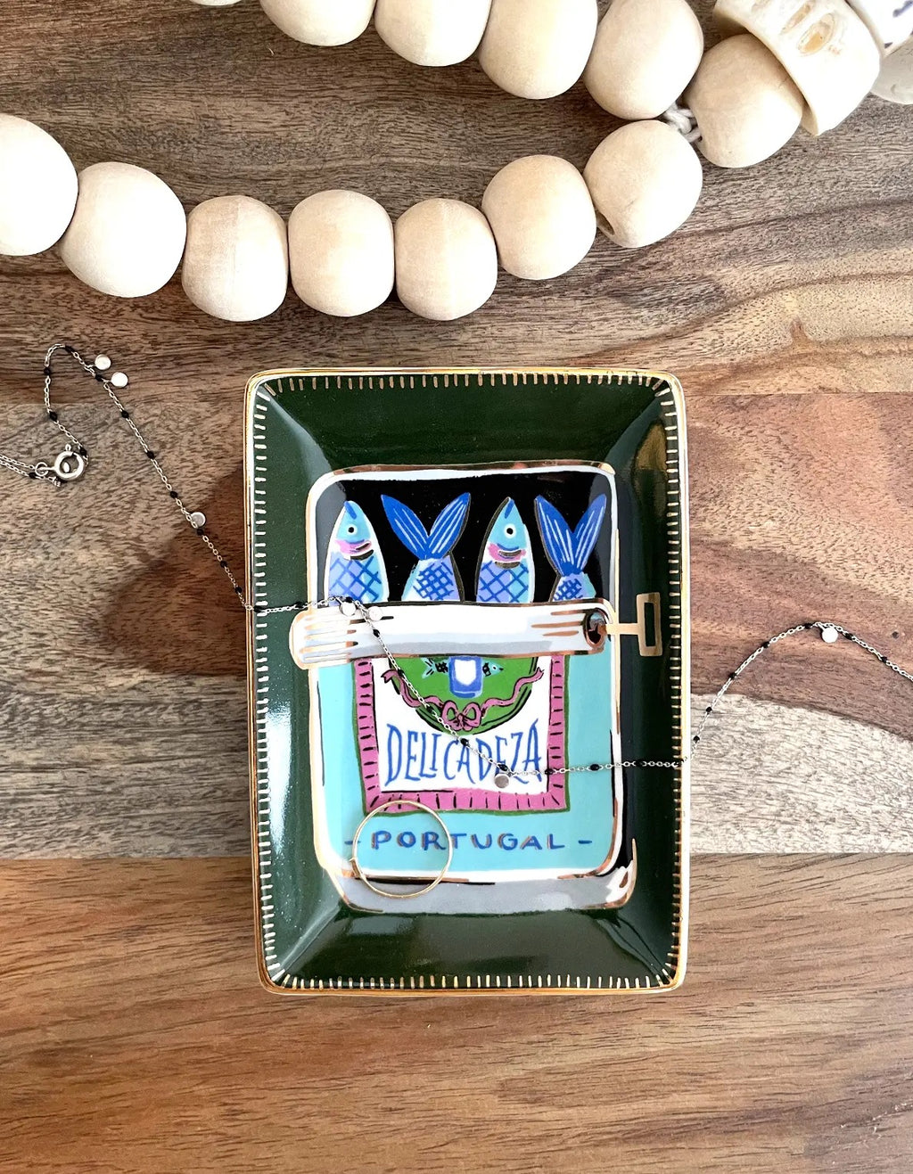 Sardine Porcelain Trinket Dish